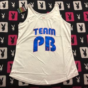 NEW PHYSICAL WHITE TEAM PB Playboy jersey size 12